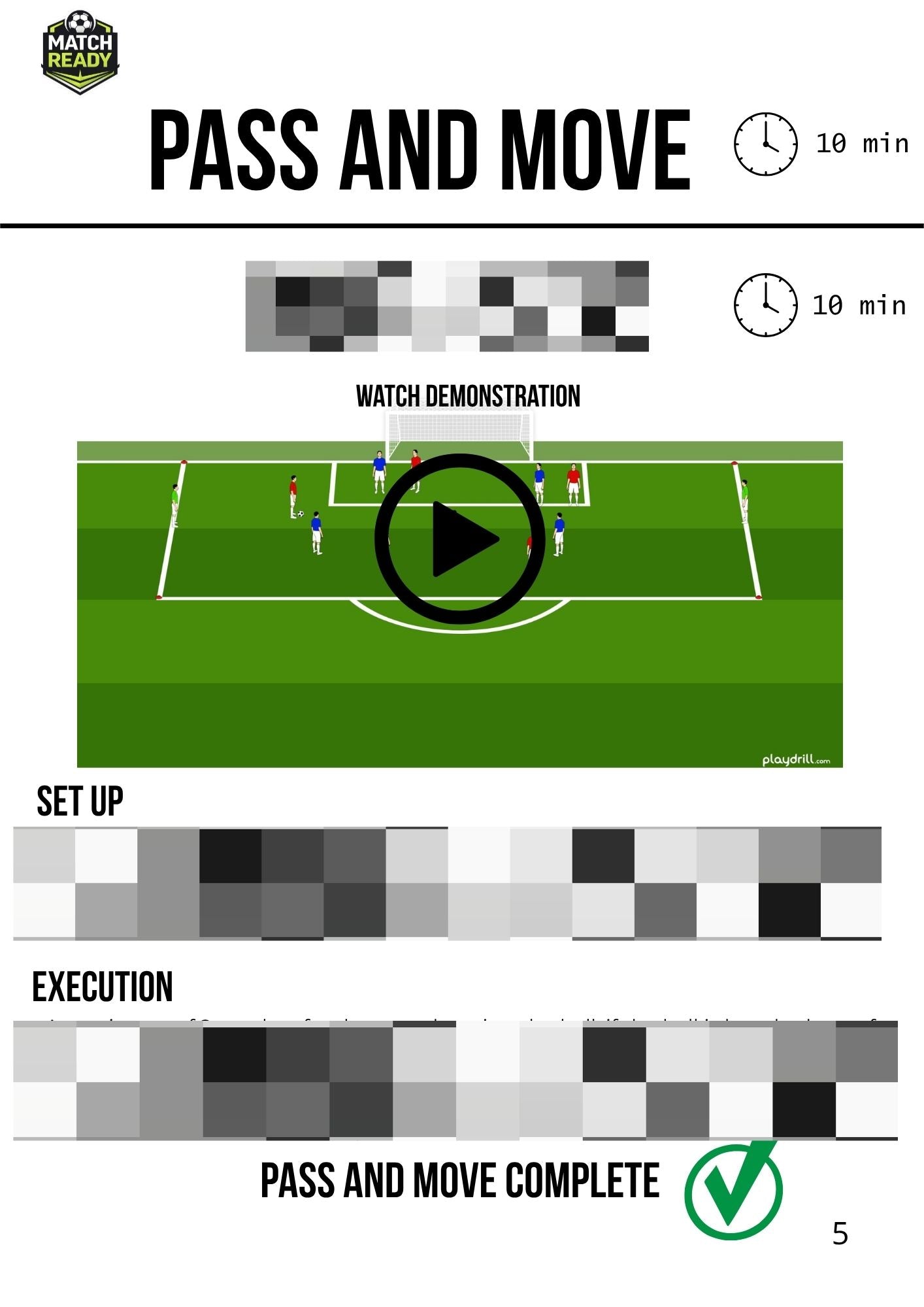MatchReady Vol. 1